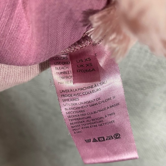 NWT Free People See you sometime paper bag waist cut off pink shorts size XS - Picture 8 of 9